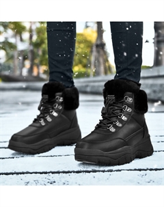 Зимние ботинки женские черный Yi jiabao