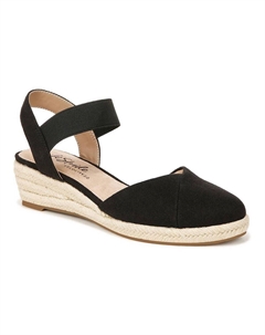 Женские эспадрильи Kimmie на танкетке, черный Lifestride