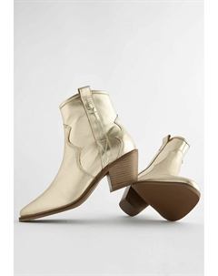 Ботильоны FOREVER COMFORT WESTERN, золотой Next