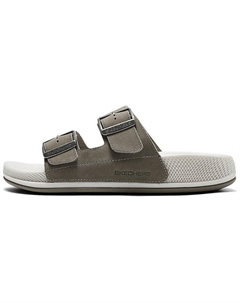 Шлепанцы Hyper Slide женские бежевые/коричневые Skechers