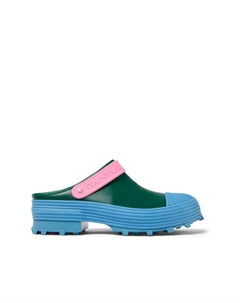 Разноцветные сабо из вулканизированной кожи унисекс, мультиколор Camper lab