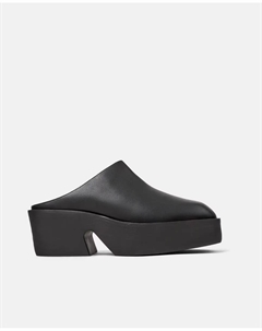 Однотонные женские мюли Billie на сверхлегкой подошве, черный Camper