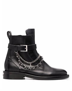 Ботинки с цепочкой, черный Zadig&voltaire