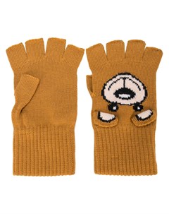 Moschino перчатки митенки teddy bear один размер коричневый Moschino