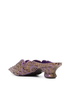 X Melissa 45 мм мюли Court с заостренным носком, фиолетовый Y / project