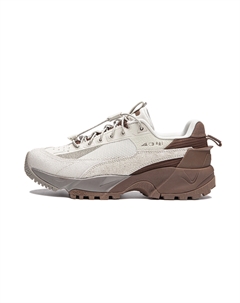 Кроссовки Lifestyle Shoes Women's Low-top Silver Birch Grey/brown Brown, коричневый Li-ning