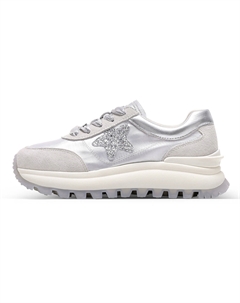Кроссовки Lifestyle Shoes Women's Low-top Silver, серебряный C°banner