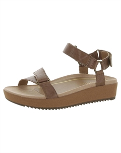 Женские кожаные сандалии Kayan на плоской подошве, цвет Toffee Vionic