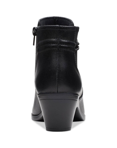 Женские кожаные удобные ботильоны Emily 2 Kaylie, цвет Black Leather Clarks
