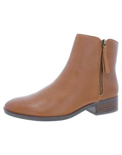 Женские ботильоны Robin на блочном каблуке с застежкой-молнией, цвет English Tea Leather Naturalizer