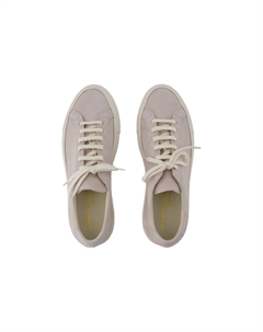 Контрастные кроссовки Achilles - - Кожа - Бежевый, бежевый Common projects