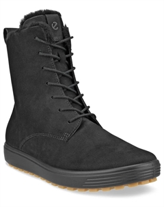 Ботинки на шнуровке "SOFT 7 TRED W", на теплой подкладке, черный Ecco