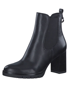 Ботинки Chelsea с эластичными вставками с обеих сторон, черный Tamaris