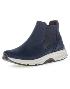Ботинки челси Rollingsoft с логотипом на пятке, синий Gabor