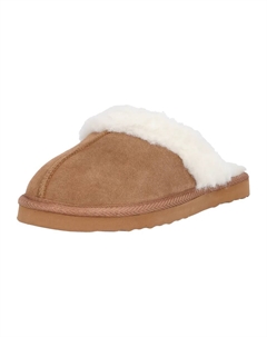 Тапочки "Тамара" на качественной внутренней подкладке, коричневый Mols