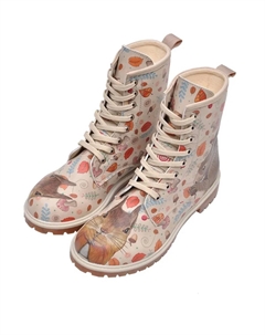 Сапоги на шнуровке "Женские сапоги белка Vegan Женские сапоги / женские", Vegan, цвет Natur Dogo