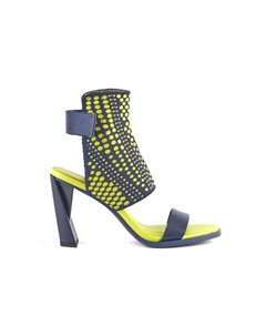 Босоножки Zink Fab на высоком каблуке, мультиколор United nude