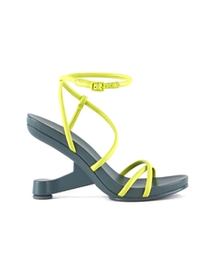 Босоножки Eamz Lee на каблуке, желтый United nude