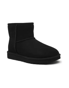 Ботинки кожаные Classic Mini II, черный Ugg