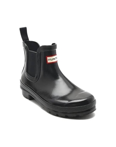 Сапоги резиновые с логотипом, черный Hunter