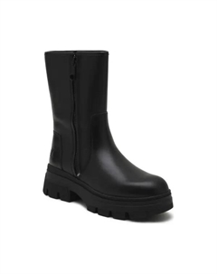 Кожаные ботильоны, черный Calvin klein