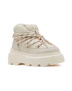 Зимние ботинки женские Puffer Endurance с добавлением кожи, белый Inuikii