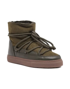Зимние ботинки женские Classic с подкладкой, зеленый Inuikii