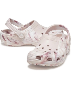 Сабо Classic Marbled Tie-Dye Clog, цвет Quartz/Multi Crocs