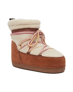 Кожаные зимние ботинки Zelda, коричневый Michael kors