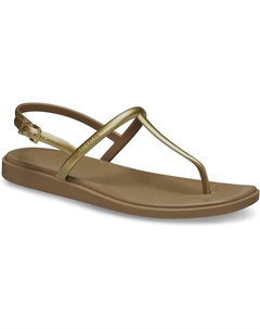 Сандалии Miami Thong Sandals, цвет Sepia Metallic Crocs