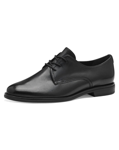 Туфли на шнуровке "Мелика", классического дизайна, повседневная обувь, полуботинки, туфли на шнуровке, черный Tamaris