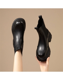 Ботинки Челси женские, черный Exull q