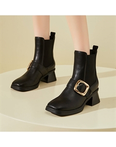 Ботинки Челси женские, черный Exull q