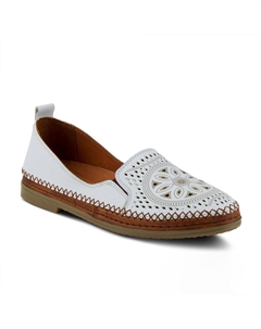 Женские кожаные лоферы Ingrid, белый Spring step