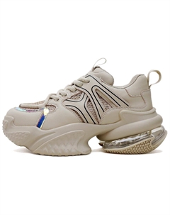 Кроссовки женские толстые низкие, розовый Mulinsen