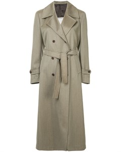 Giuliva heritage collection двубортное пальто с поясом 42 коричневый Giuliva heritage collection