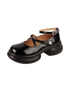 Туфли Мэри Джейн женские, серебряный Quicheshoes