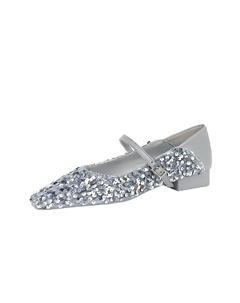 Туфли женские повседневные Women's Casual Shoes Women's, серебряный Bigtree