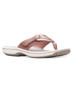 Женские синтетические сандалии без шнуровки Brinkley, цвет Rose Gold Tone Clarks