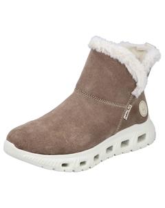 Зимние ботинки женские с водоотталкивающей мембраной, бежевый Rieker