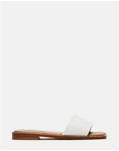 Шлепанцы Sandra Woven, белый Steve madden