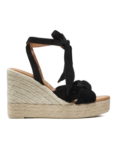 Эспадрильи Manebi Hamptons Wedge Espadrilles With Knot K 1.0, черный