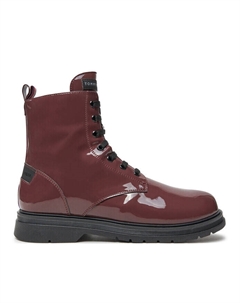 Ботильоны, вишневый/бордовый Tommy hilfiger