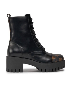 Ботильоны на блочном каблуке FL8WAP, черный Guess