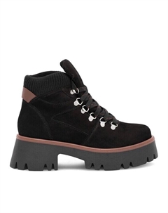 Ботинки на плоской подошве, черный Lasocki