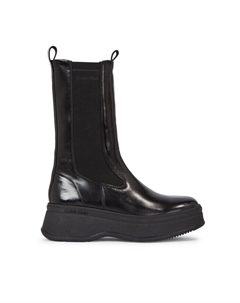 Ботильоны на танкетке Pitched Chelsea Boot, черный Calvin klein