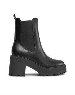 Ботильоны на блочном каблуке Lucah2 FL8L2H, черный Guess