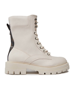 Ботильоны на шнуровке Obetter FL7OTT, экрю Guess