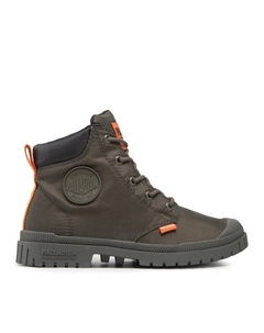 Ботильоны на шнуровке Pampa Sp20 Cuff Wp+, хаки Palladium