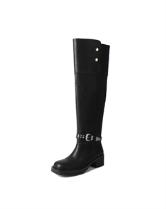 Сапоги Over-The-Knee Boots Women's, черный Five-nine dan seven